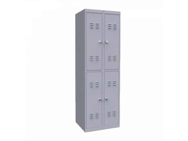 Шкаф гардеробный металлический 1850*600*500 4 секции